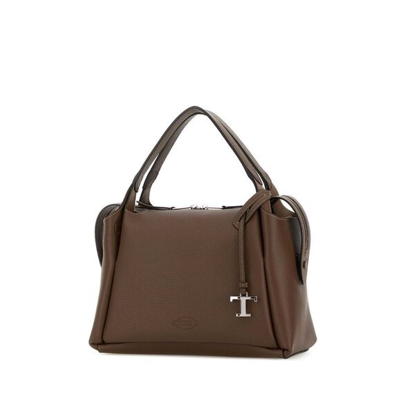 Tod's Women Brown Leather Handbag - Picture 2 of 2
